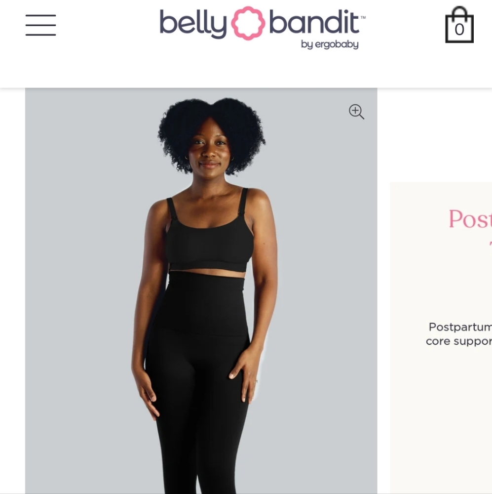 Belly Bandit Black Leggings